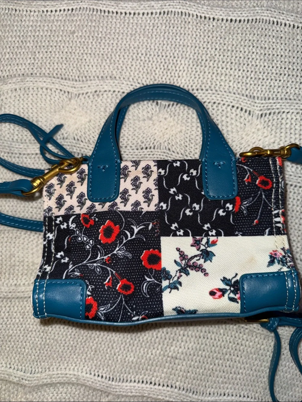 TORY BURCH MINI PATHWORK ELLA PURSE